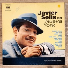 JAVIER SOLIS en Nueva York LP Columbia ex 5028  excelente condiciones comprar usado  Enviando para Brazil