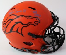 Capacete Patrick Surtain II autografado "24 DPOY" Broncos Orange Rave Pro BAS CERTIFICADO DE AUTENTICIDADE comprar usado  Enviando para Brazil