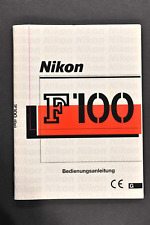 Bedienungsanleitung nikon 100 gebraucht kaufen  Wittmund