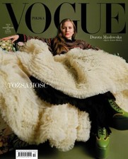Vogue Poland 10/2022  front Michal Mata Matczak in : Dorota Maslowska, Version 2, używany na sprzedaż  PL