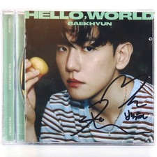 Baekhyun - Hello, World [Jewel / World Ver.] 4º Mini Álbum Assinado CD 2024 Exo, usado comprar usado  Enviando para Brazil