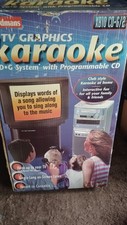 Goodmans karaoke machine for sale  CHATTERIS