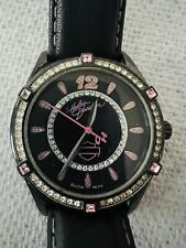 Usado, Relógio feminino Harley Davidson preto e rosa Bulova 78L113 comprar usado  Enviando para Brazil