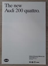 Audi 200 quattro for sale  BOURNE