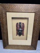 Framed samurai mask for sale  Delray Beach