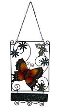 Butterfly welcome metal for sale  Baldwinsville