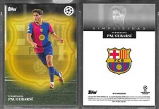Cartão Topps Simplicidad Simplicity 2025 Pau Cubarsi Barcelona, usado comprar usado  Enviando para Brazil