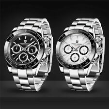 PAGANI DESIGN Relógio de Pulso Masculino Cronógrafo Japão Pulseira de Aço Relogio Masculino comprar usado  Enviando para Brazil
