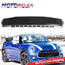 Compatível com 2014-2018 Mini Cooper Front Black Bumper Number Plate Cover 51117337791 comprar usado  Enviando para Brazil