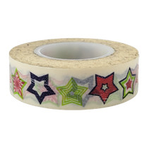 Colorful star washi for sale  Los Angeles
