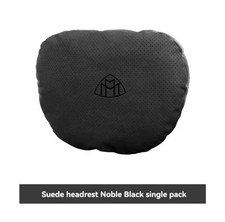 Black suede headrest for sale  Whitman