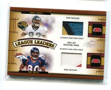 2005 Prestige Quad Patch Jimmy Smith Rod Smith Isaac Bruce Donald Driver 25/04, usado comprar usado  Enviando para Brazil