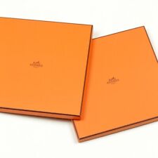 Usado, Par de caixas de cachecol Hermes para lenços de 90 cm (2x caixas vazias) comprar usado  Enviando para Brazil