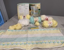 Unfinished crochet yellow for sale  Lyndhurst