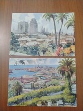 Genova vedute ill. usato  Genova