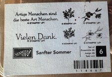 Stampin stempelset sanfter gebraucht kaufen  Oldenburg in Holstein