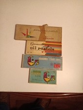Vintage oil pastel d'occasion  Expédié en Belgium