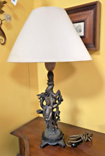 Lampada doppia scultura usato  Milano