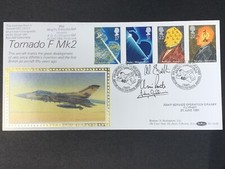1991 LTD ED/200 BENHAM TORNADO F MK2 GRANBY FLYPAST CAPA ASSINADA/VOADA-FDC comprar usado  Enviando para Brazil
