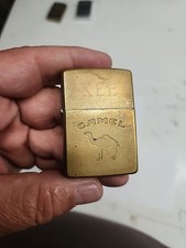 Zippo brass lighter for sale  Mineral Ridge