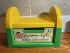 Banqueta Fisher-Price Vintage Sesame Street Bert & Ernie 1984 comprar usado  Enviando para Brazil