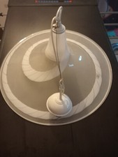 Lampadario sospensione vetro usato  Caserta