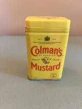 Colman mustard tin for sale  BEDFORD