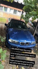 E46 bmw topaz for sale  SPALDING