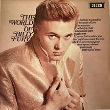 Billy fury record for sale  BOURNEMOUTH