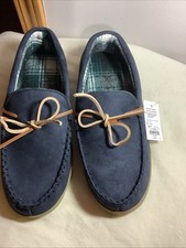 Mocassins SONOMA MASCULINO Azul LOAFER CHINELOS INTERNOS/EXTERNOS MSRP $32 L 10-11 NOVO, usado comprar usado  Enviando para Brazil