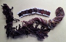 Embroidery bundle aubergine for sale  CLACTON-ON-SEA