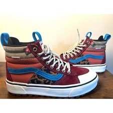 VANS SK8-HI MADE FOR THE ELEMENTS-2 GRANAT / LEOPARD WMNS 7/MENS 5.5 NOWY  na sprzedaż  Wysyłka do Poland