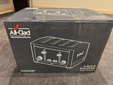 Torradeira All-Clad TJ804D50 4 RANHURAS/FATIA aço inoxidável com DUAL AJUSTE DE CALOR comprar usado  Enviando para Brazil