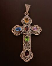 Pendentif argent croix d'occasion  France