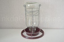 Glaslampe volierentränke brau gebraucht kaufen  Versand nach Germany