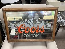 framed bar coors light mirror for sale  Charlotte