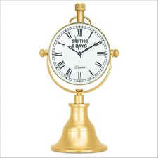 Relógio de mesa rotativo vintage latão | Decoração de mesa marítima dupla face para presentear. comprar usado  Enviando para Brazil