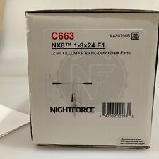 Nightforce nx8 8x24 for sale  Escondido