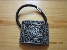 Haargummi metallplatte florale gebraucht kaufen  Bad Hersfeld