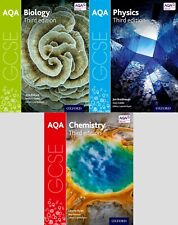 AQA GCSE Triple Science x 3 Books Bundle : Biology, Physics, Chemistry, używany na sprzedaż  Wysyłka do Poland