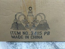 Golden lighting chandelier for sale  Warren