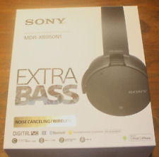 Fones de ouvido Sony MDR-XB950N1 cancelamento de ruído extra grave sem fio Bluetooth preto comprar usado  Enviando para Brazil