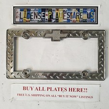 Chevy license plate for sale  North Stonington