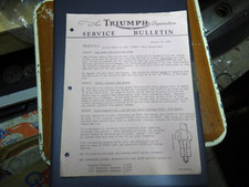 Triumph tr25w service for sale  STONE