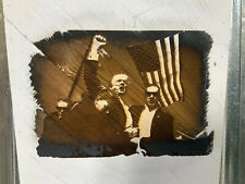 Usado, Placa de parede de madeira gravada a laser Donald Trump Fight Tribute Keep Fighting 2024 comprar usado  Enviando para Brazil