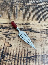 Hallmarked silver trowel for sale Hallmarked silver trowel for sale  BISHOP'S STORTFORD