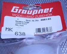 Graupner vordere felgen gebraucht kaufen  Stuttgart