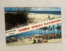 Cartão postal Greetings From Florida World’s Playground comprar usado  Enviando para Brazil