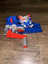Hot Wheels Manivela Em Lado a Lado Lançador de Motocicleta Rampa Dupla Azul Completo comprar usado  Enviando para Brazil