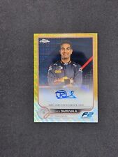 2022 Topps Chrome F1 Formula 1 Jehan Daruvala Gold Wave Autograph 01/50 #CAC-JD, usado comprar usado  Enviando para Brazil